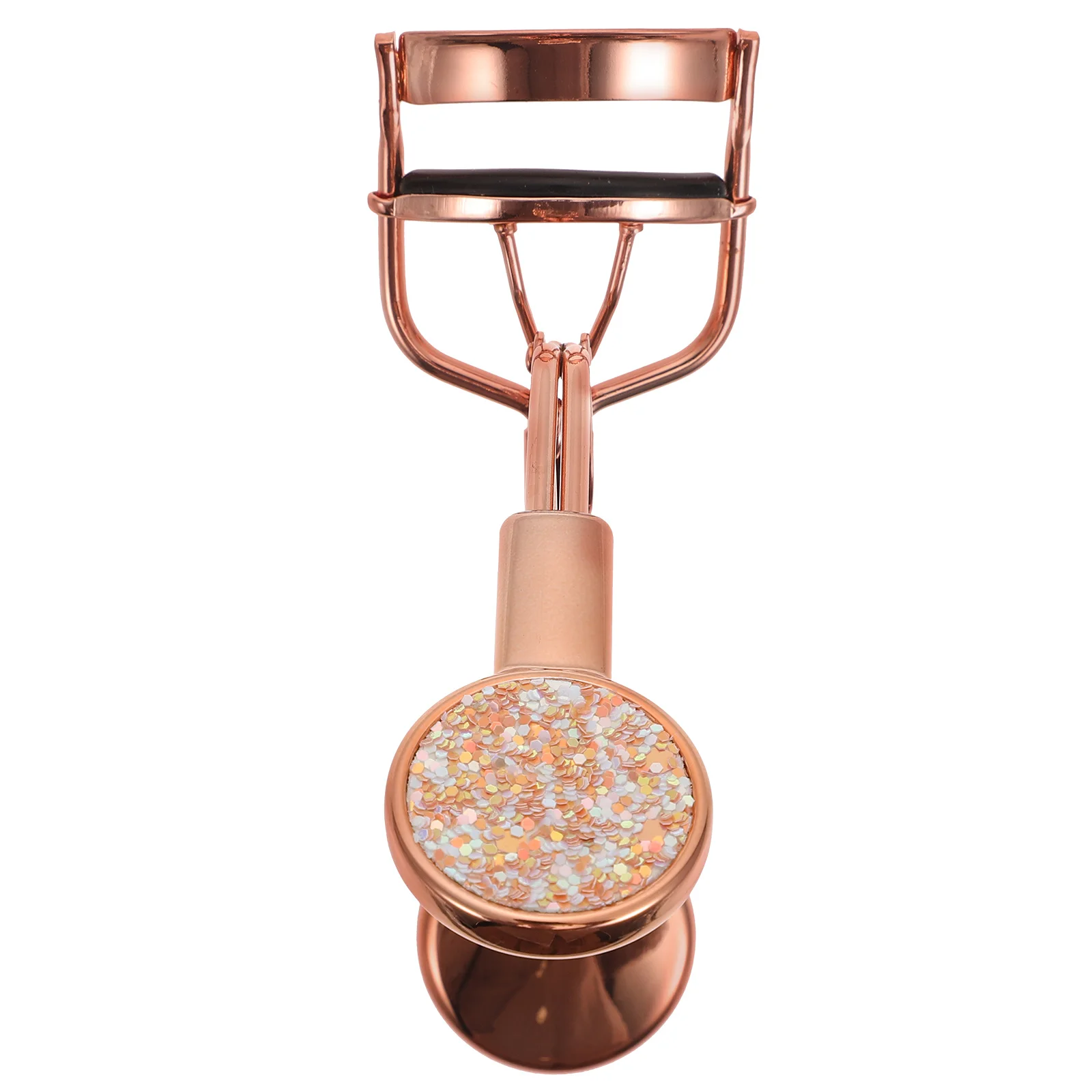 

Eyelash Curler Professional Makeup Tool Durable Stainless Steel Glitter Design Long Lasting Use Perfect Curled Lashes
