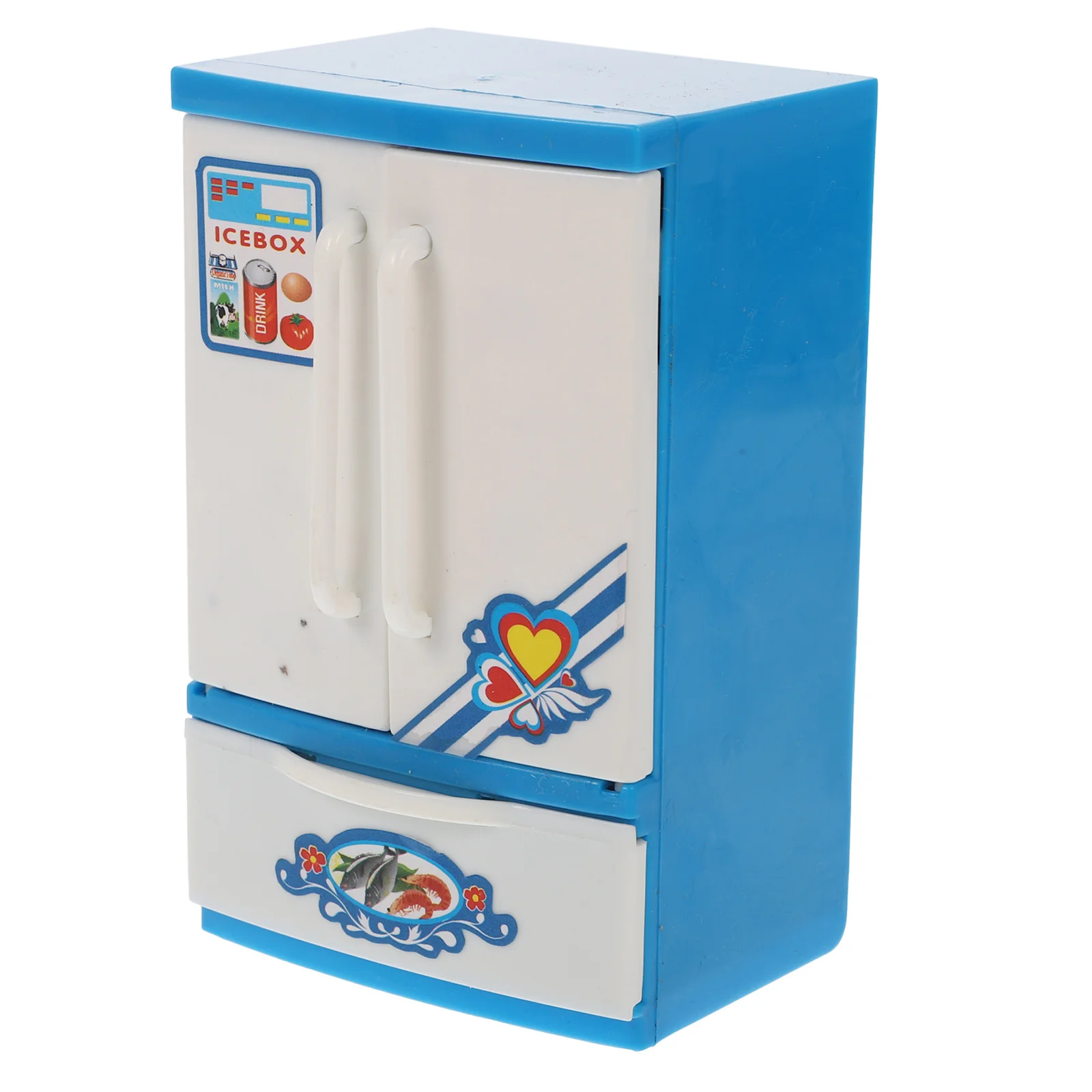 1pc minikoelkast voor kinderen creatieve simulatie koelkast speelgoed educatief kinderen spelen aanbod miniatuurmeubilair