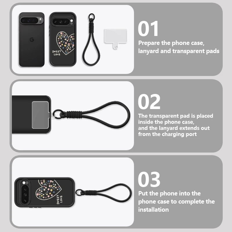 حافظة لهاتف جوجل بيكسل 10 برو مقاومة للصدمات غطاء ممتص للصدمات فوندا لهاتف بيكسل 9 برو XL 8 7 9A 8A 7A #5