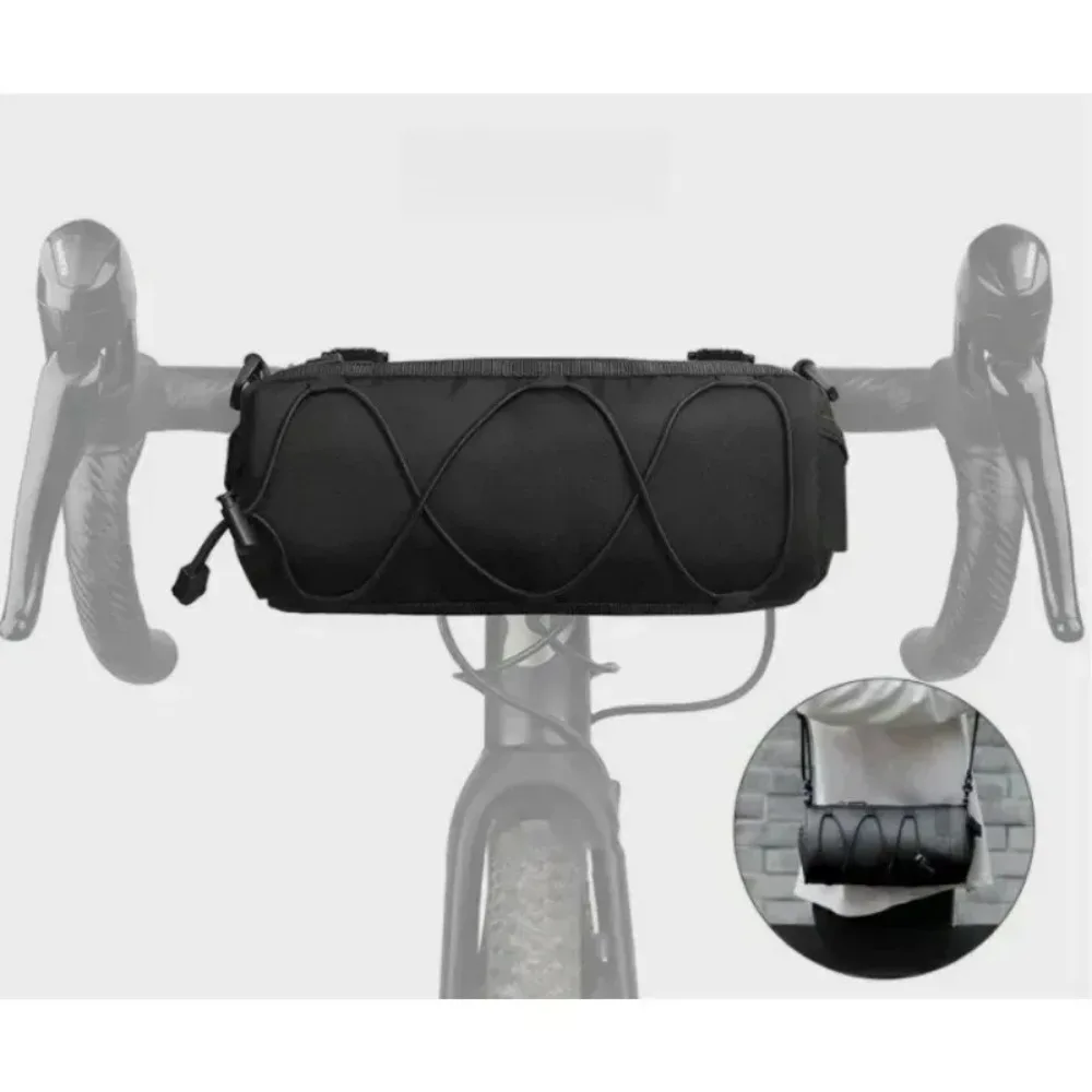 For Multifunction Riding Bag Mountain Bike Front Bicycle Accessories Bike Front Bicycle  Storage Outside