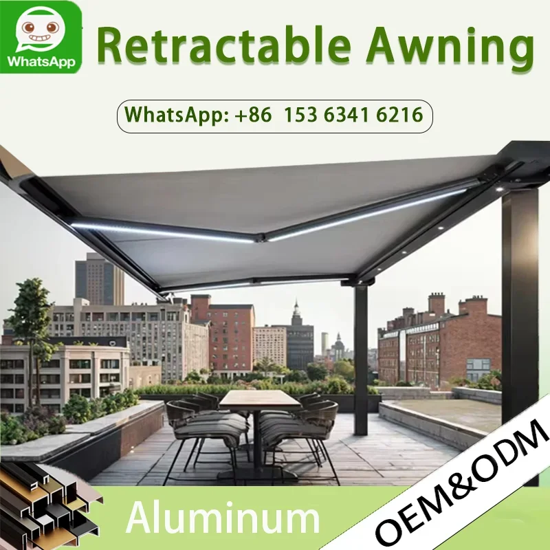 

Luxury suspended carport, aluminum alloy frame, windproof and waterproof, polycarbonate canopy, suitable for courtyard parking