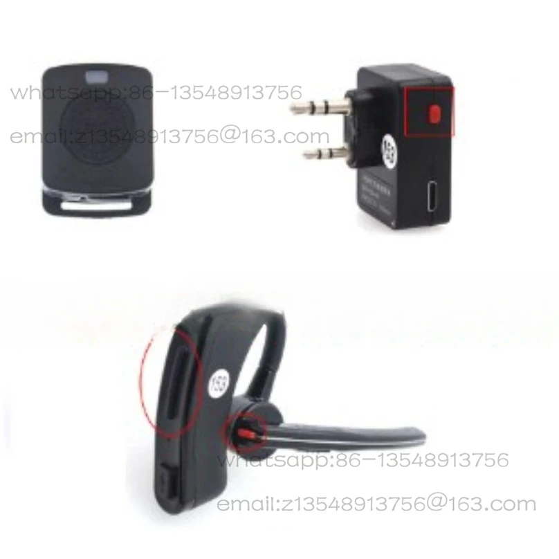 

Разъем K1/M, адаптер беспроводной Bluetooth-гарнитуры для рации