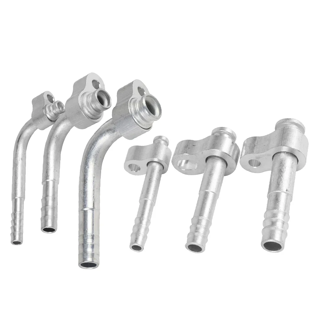 

3 адаптера-коннектора для изогнутых и прямых труб, соединители для мобильных панелей кондиционеров, адаптеры для радиаторов и испарителей под R134a