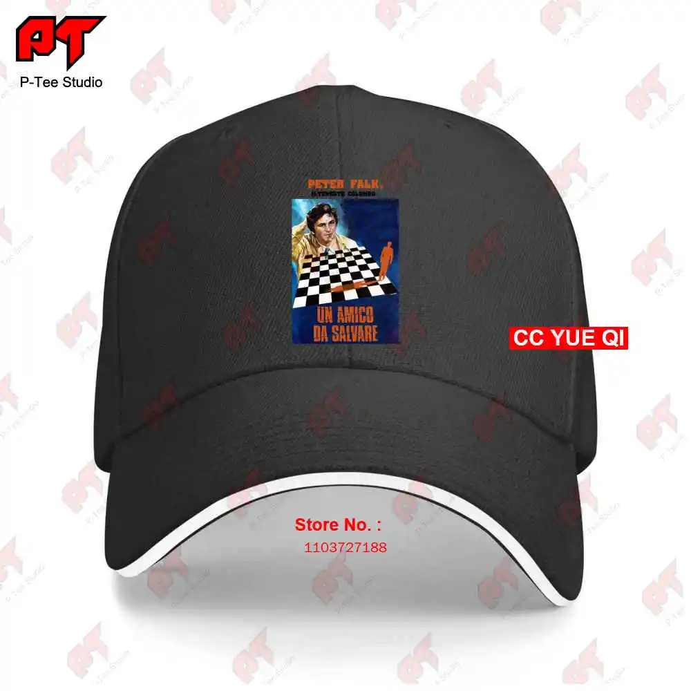 Columbo A Friend In Deed Italian Promo Un Amico Da Baseball Caps Truck Cap 0FGC