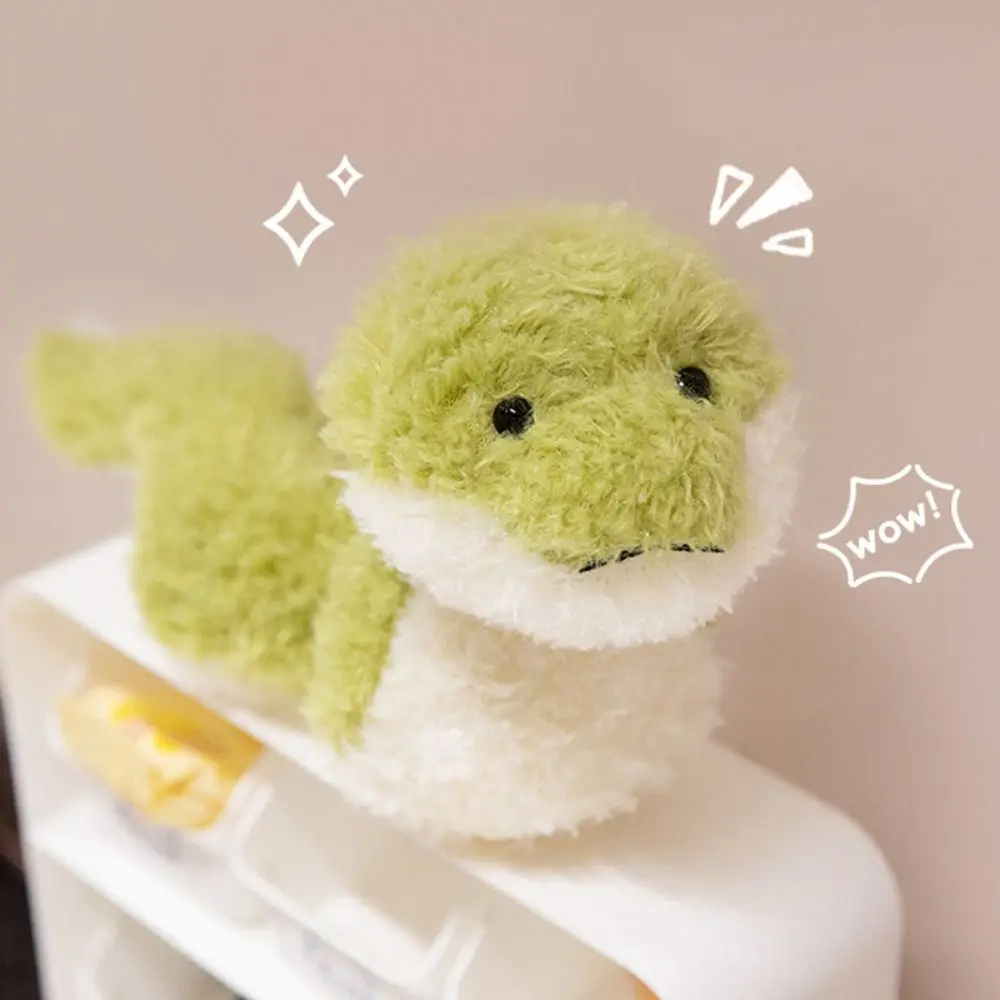 Cartoon Green Snake Plush Toy Snake Zodiac Year Kawaii Animal Plush Pillow Appease Doll Creativity Soft Stuffed Dolls Kids