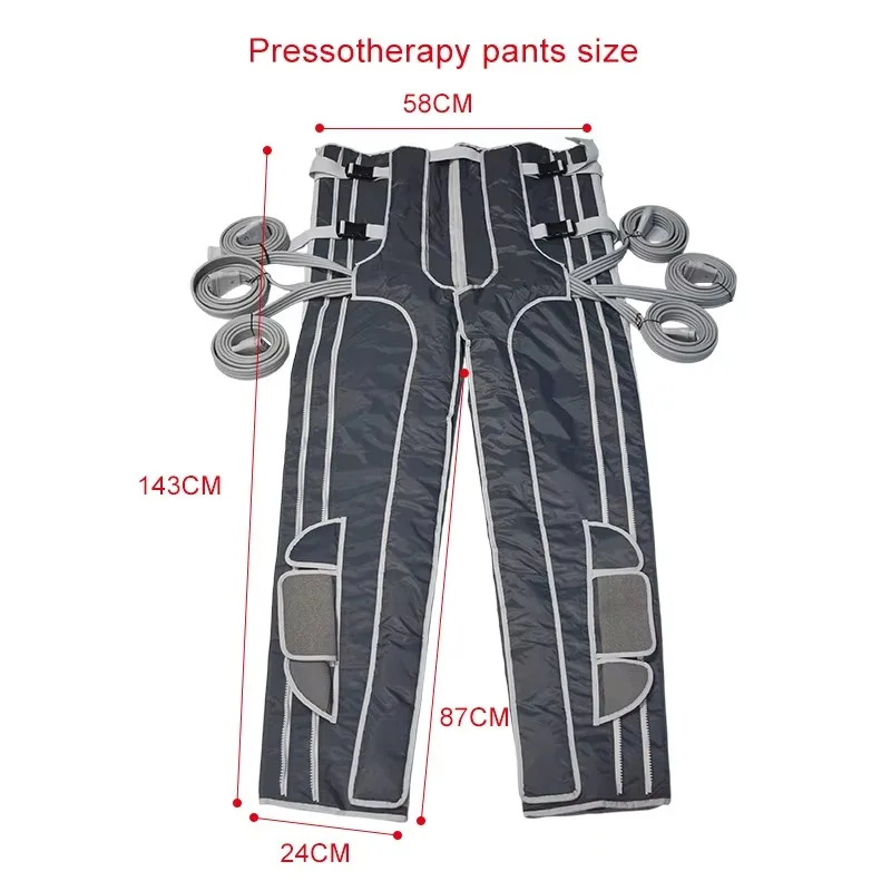Lymphatic Drainage Leg Massage Air Compression Recovery Pressotherapy Presoterapia Sports Recovery Skin Analyzer