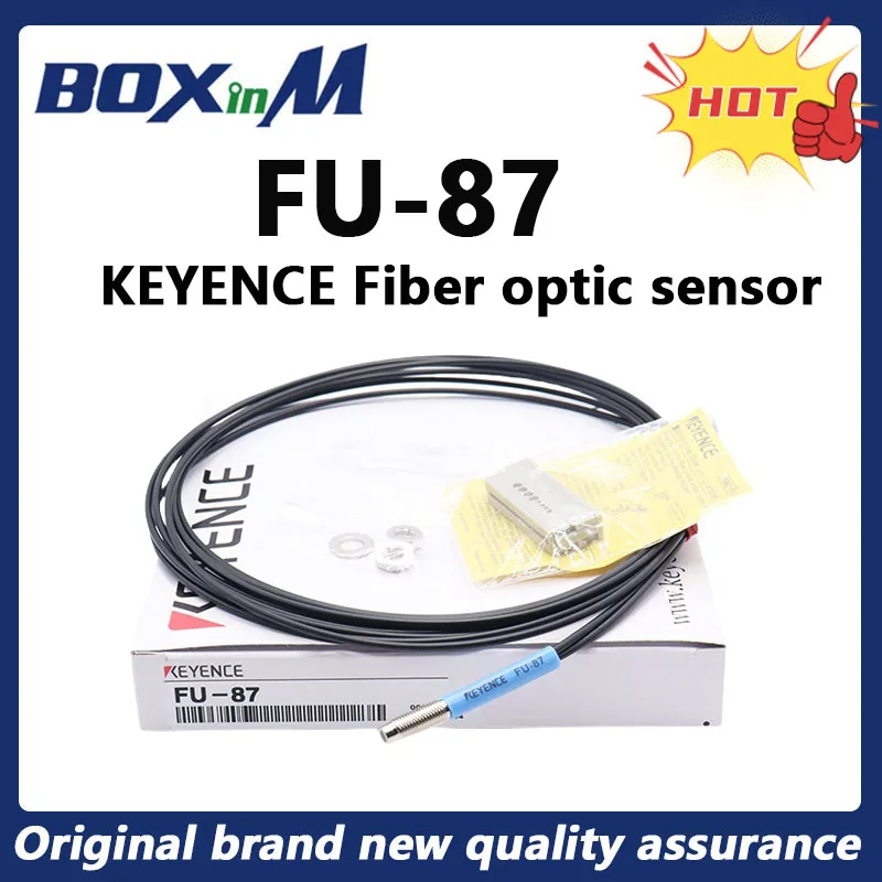 

New original KEYENCE FU-87 High temperature resistance Fiber optic sensor