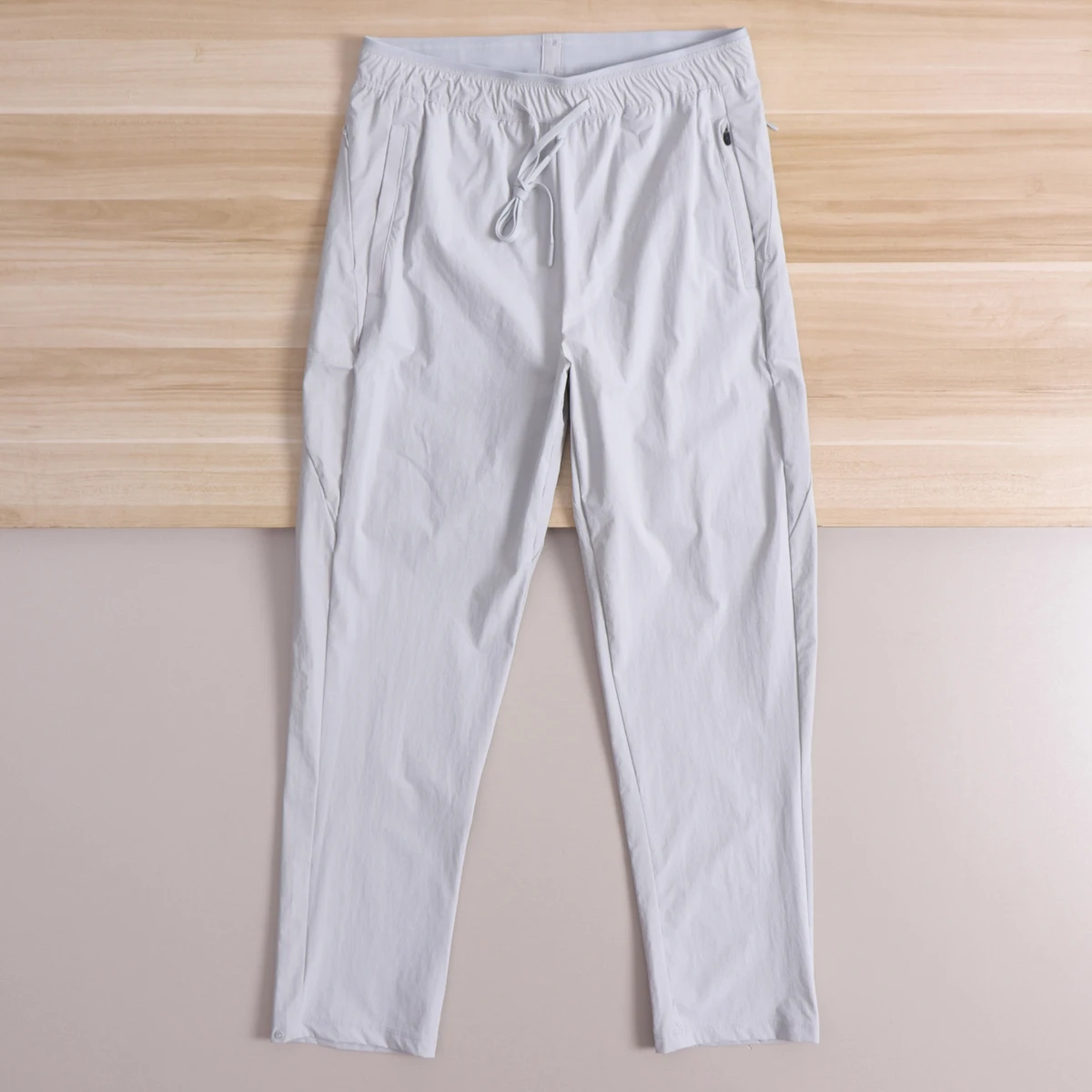Cooling High Elasticity Five-Proof Technology Moisture-Wicking Spring Summer Men's Outdoor Sports Flat Front Elastic Waist Th...