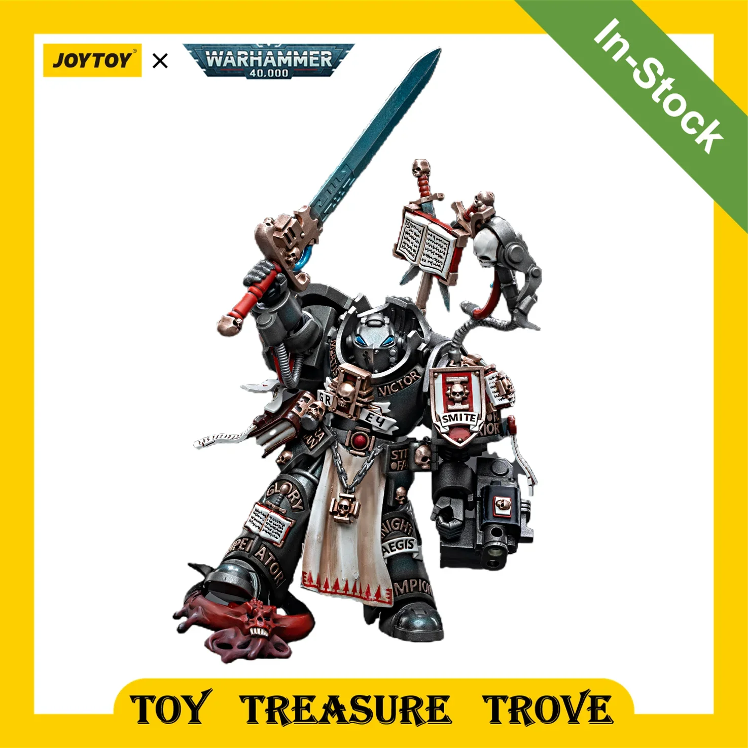 

Экшн-фигурки JOYTOY Warhammer 40 к 1/18, Серый Рыцари, Терминатор, неодан, аниме, военная модель, игрушка для коллекции подарков