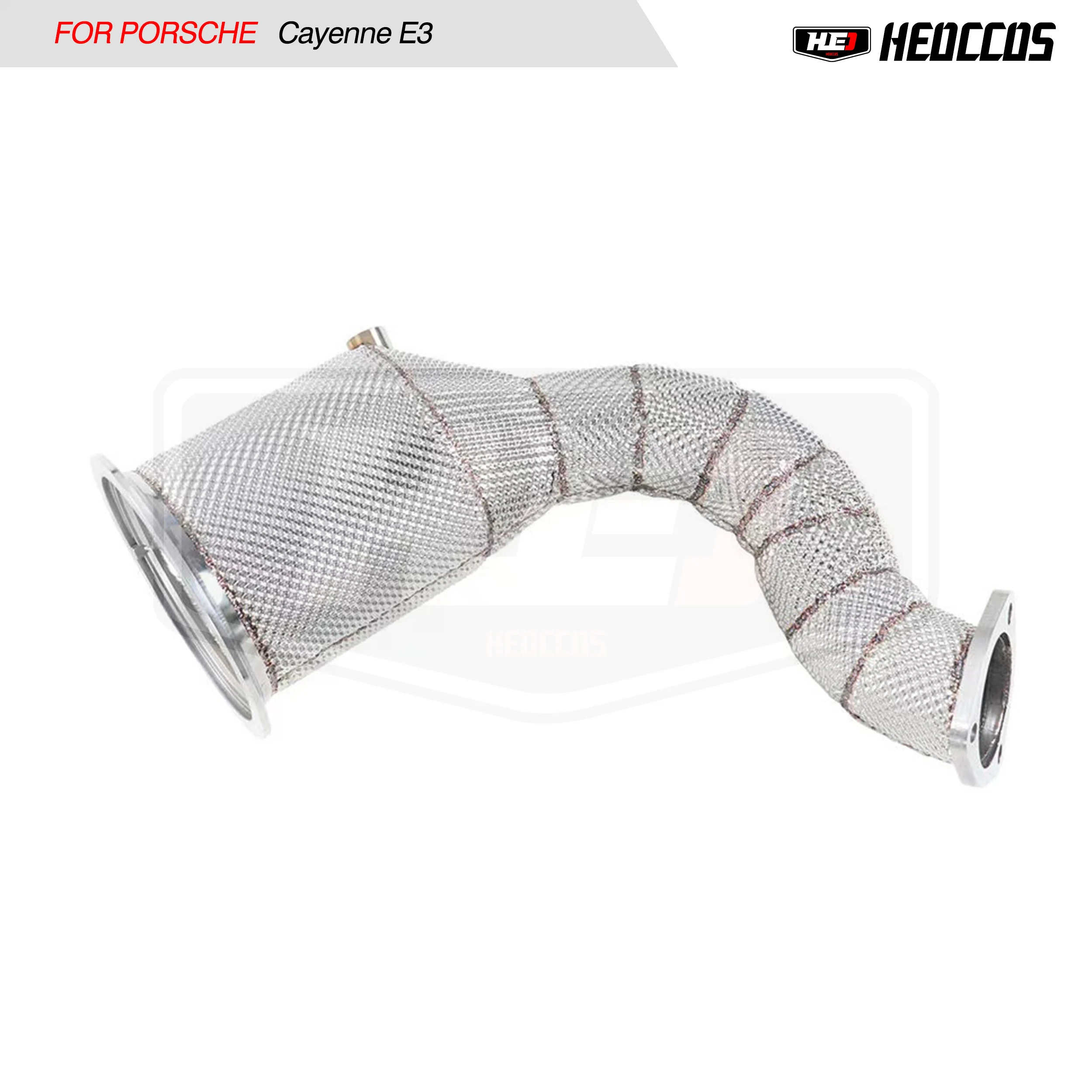 

HEO high flow exhaust downpipe For Porsche Panamera 971 3.0T single insulated exhaust downpipe