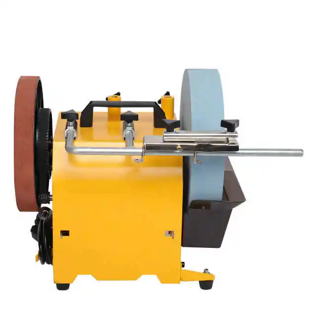 New Arrival 8-Inch Wet Dry Knife Sharpener Machine Power Sharpener 220v Motor Gearbox for Polishing Sharpness Core Components