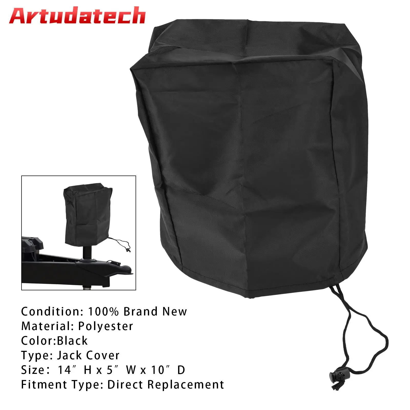 

Artudatech Электрический чехол для домкрата языка 210D Универсальный прицеп RV Защитный домкрат для языка