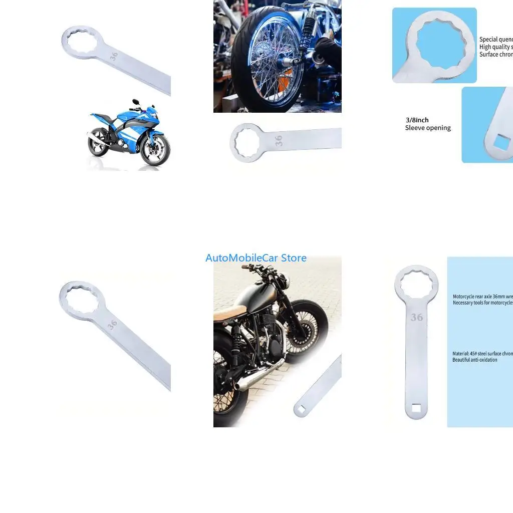 G8TE 36mm Axles Wrench Strong & Long lasting Rear Wheel Axles Torque Wrench Suitable for HD47925 OTC4882 Durable