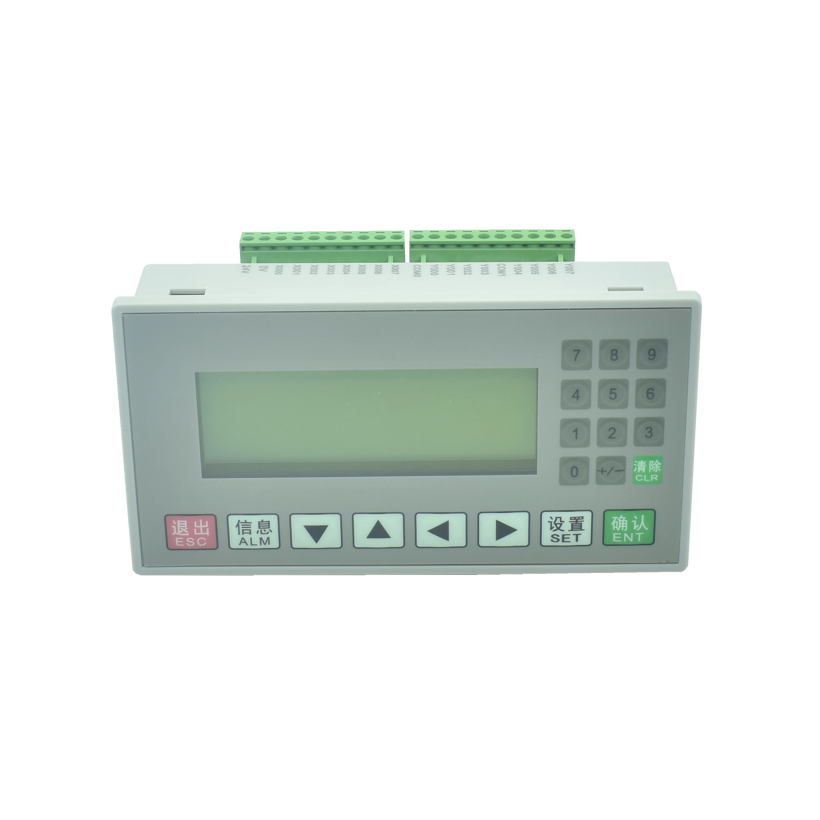 Text PLC Integrated Machine Controller FX2N-16MR/T Domestic Programmable Industrial Control Board Op320-a Display Screen lightweight partition board cutting machine concrete wall cutting wall changing door opening window high power depth 27 cm