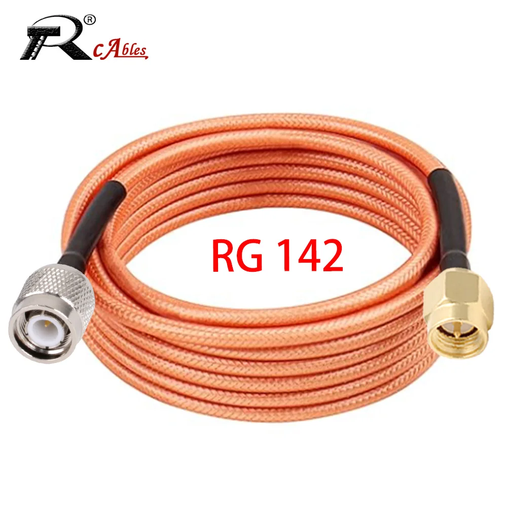 RG142 Coax Cable for SL16 TNC Male /Female Plug To SMA Male/Female Connector Pigtail Antennm 15CM/20CM30CM/50CM/1M/2M/5M