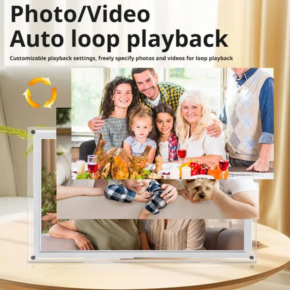 

High-definition Home Smart Digital Calendar Touchscreen Interactive Display Home Schedule Sync Electronic Digital Photo Frame