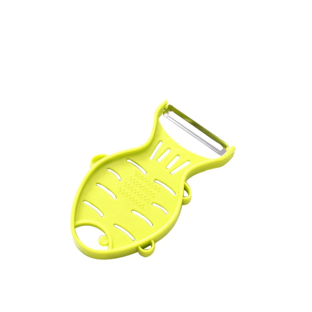 

Stainless Steel Peeler Portable Veggie Peeling Vegetables Potato Fruit Kitchen Tool Fish Type