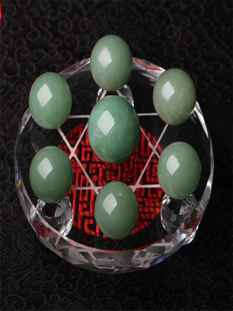 10cm Natural  Seven Star Formation FengShui Natural  Ball Seven Star Formation Crystal Sphere Home Decoration