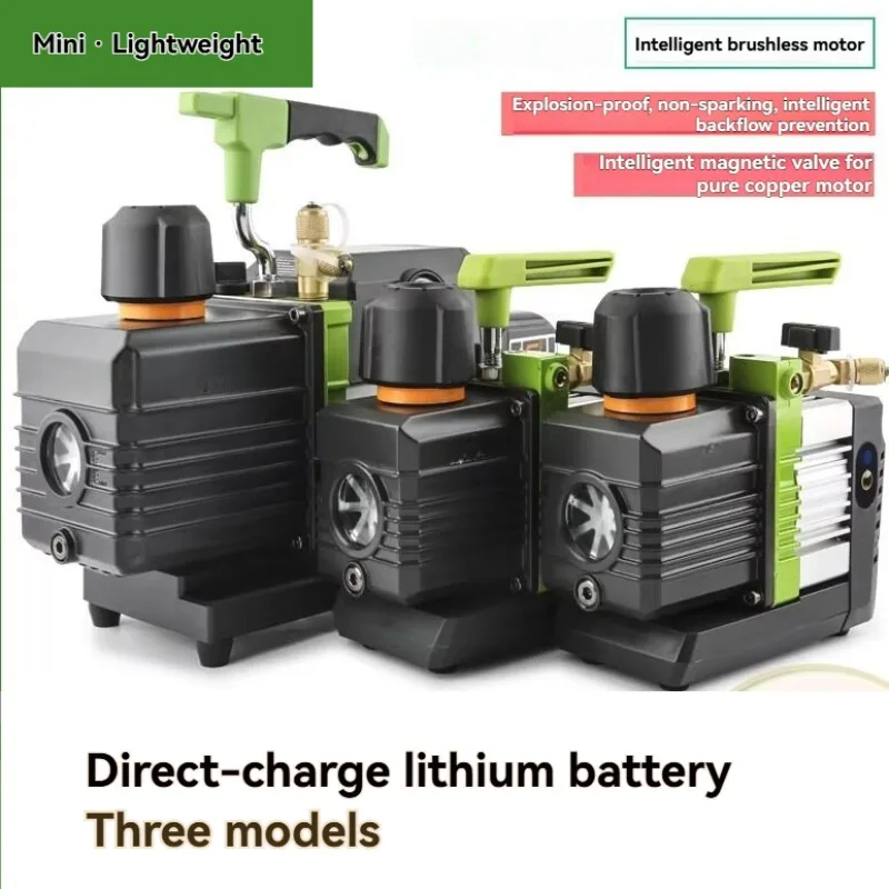 Vacuum Powerful Vacuum Cleaner  Pump,bipolar1.5L Air Conditioner R32 Exhaust Pump, Intelligent Brushless Motor Pump