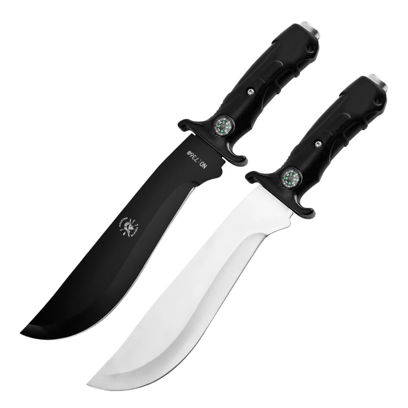 Outdoor Camping Knife, Outdoor Portable Straight Knife, Portable Knife, Multifunctional High Hardness Knife