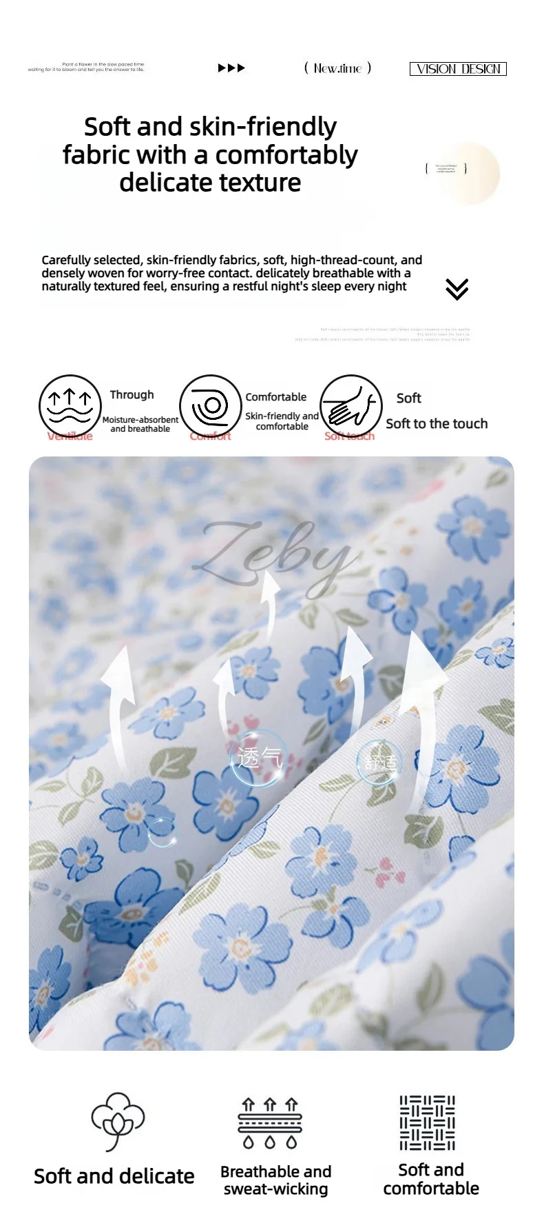 Breathable Quilted Summer Blanket Cooling Skin-friendly Comforter Soft Lightweight Quilt Well-vetilated Single Double  Duvet Set