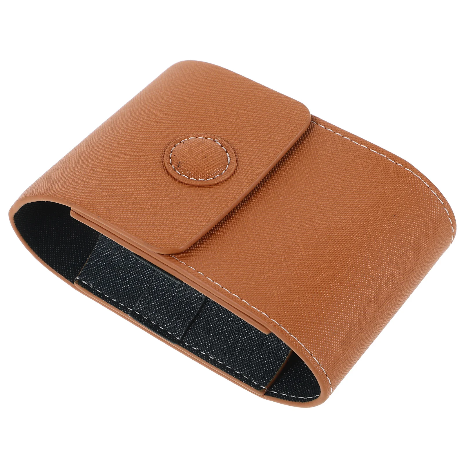 Golf Rangefinder Storage Case PU Protector Shockproof Lightweight Magnetic Buckle Portable Bag for Outdoor Golfing