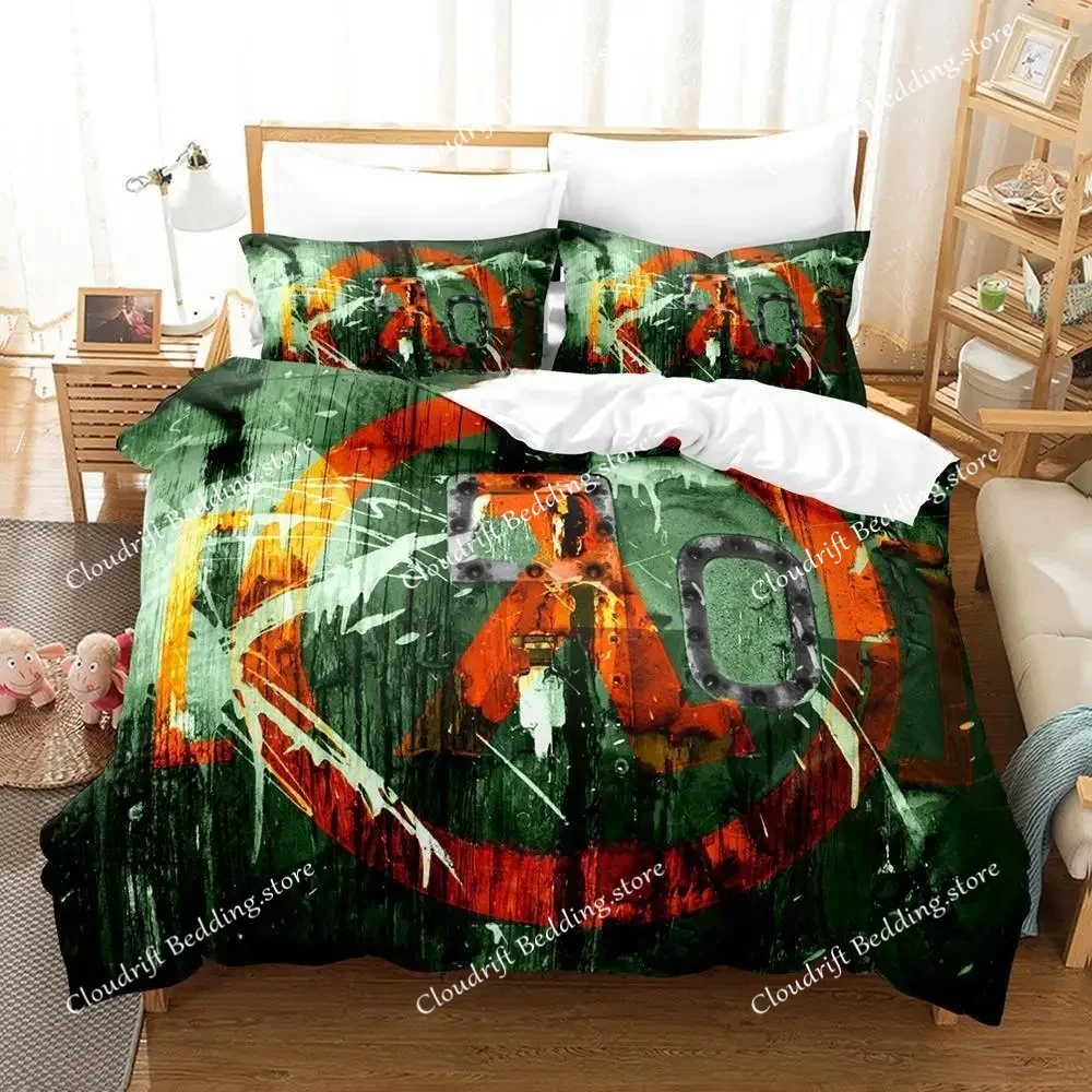 

New Game Half Life Bedding Set Single Twin Full Queen King Size Bed Set Adult Kid Bedroom Duvet Cover Sets Anime Bed Sheet Set