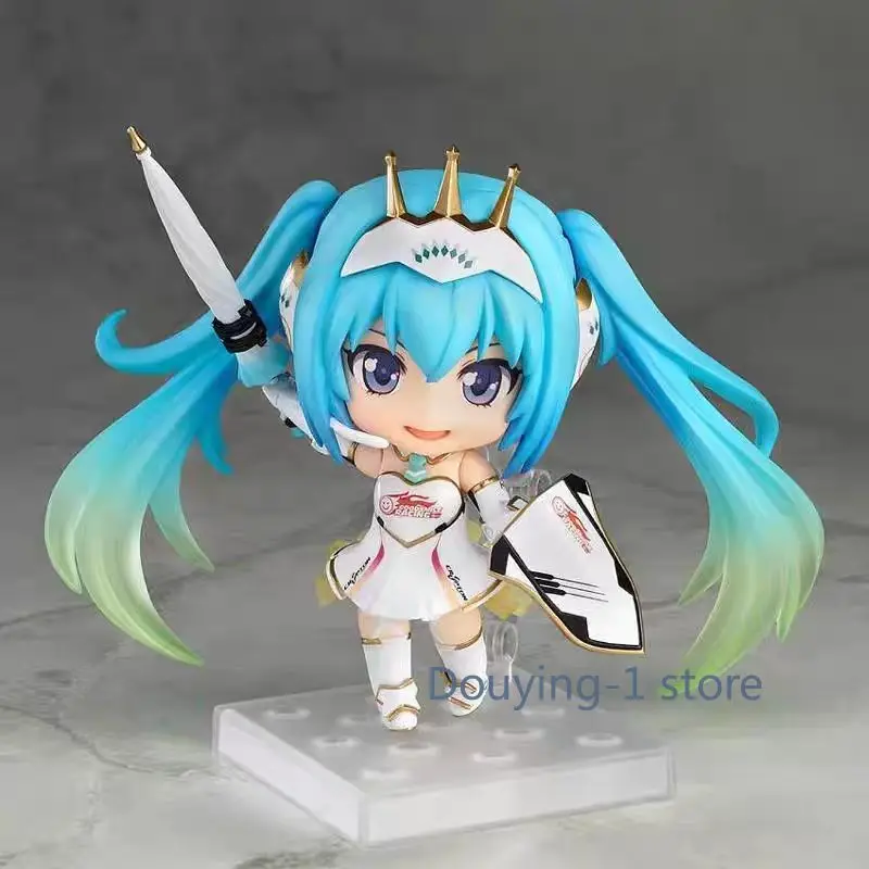 متوفر في المخزون الأصلي GSC 517 Racing Miku 2015 Ver. لعبة مجسمة مجموعة شخصيات الحركة فوكالويد