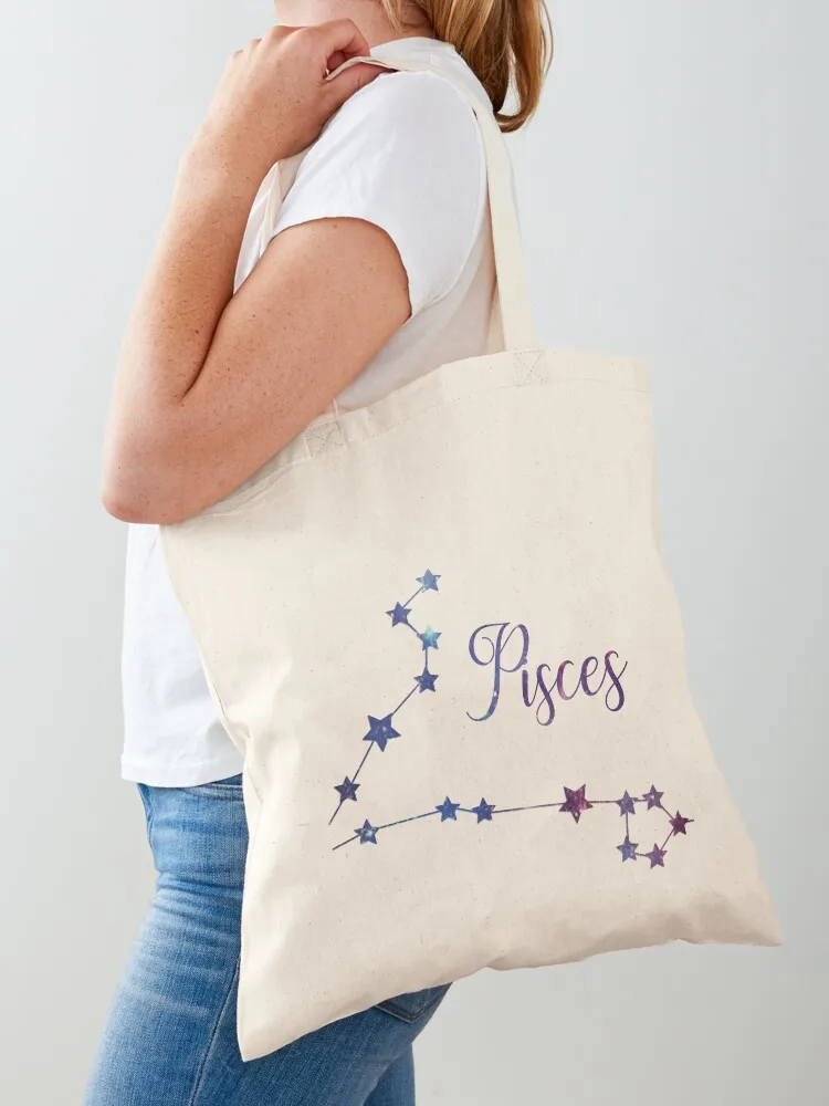 

Pisces Tote Bag shopping bag logo cloth bag woman custom bags shopper bags