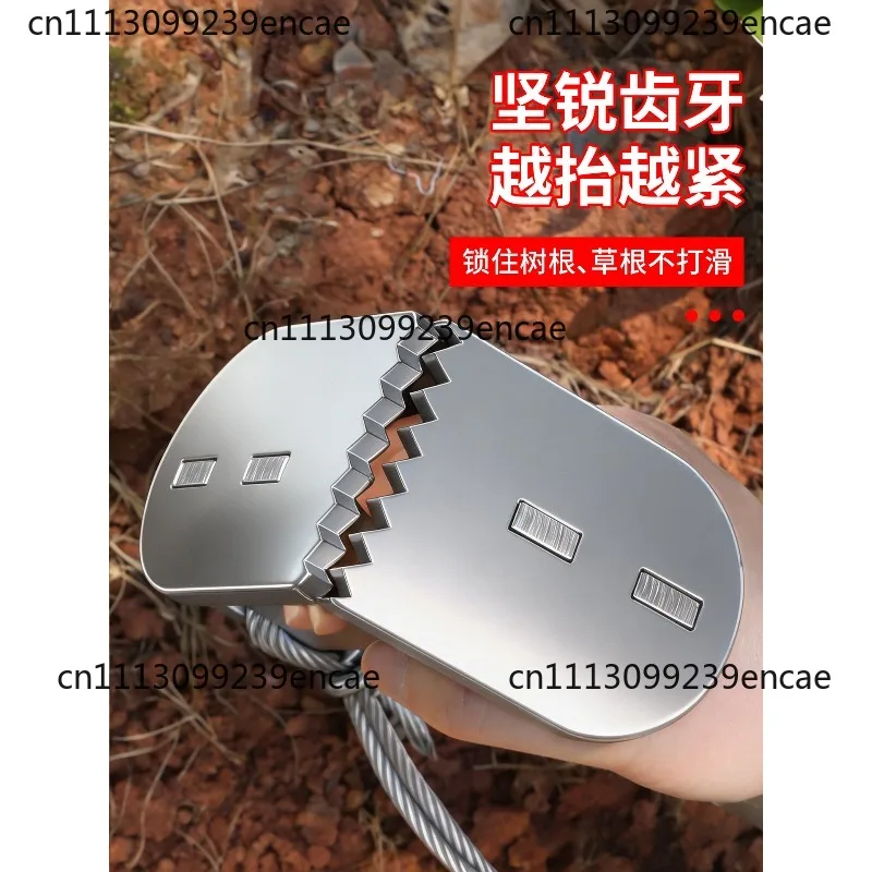 Suitable for the new five-finger peach milk root pulling clip tree root pulling cassava wrapped rice root tool hook paw
