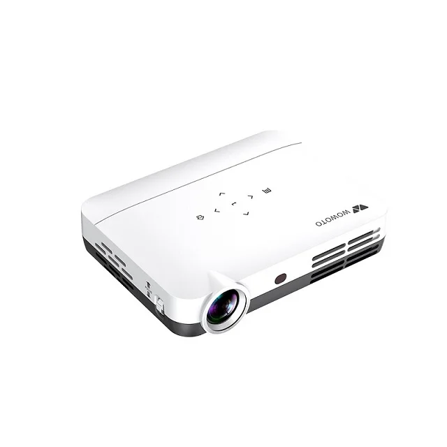 X WOWOTO 1080P 4K HD Smart Android Projector LED WIFI for Manual Focus Home Theater Outdoor Meetings Mobile Phone Projection