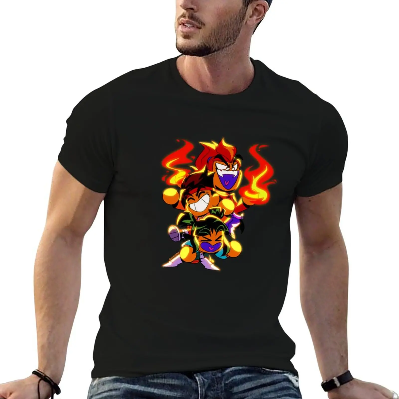 Traffic Light Trio T-Shirt Daily Work Short Sleeve Top