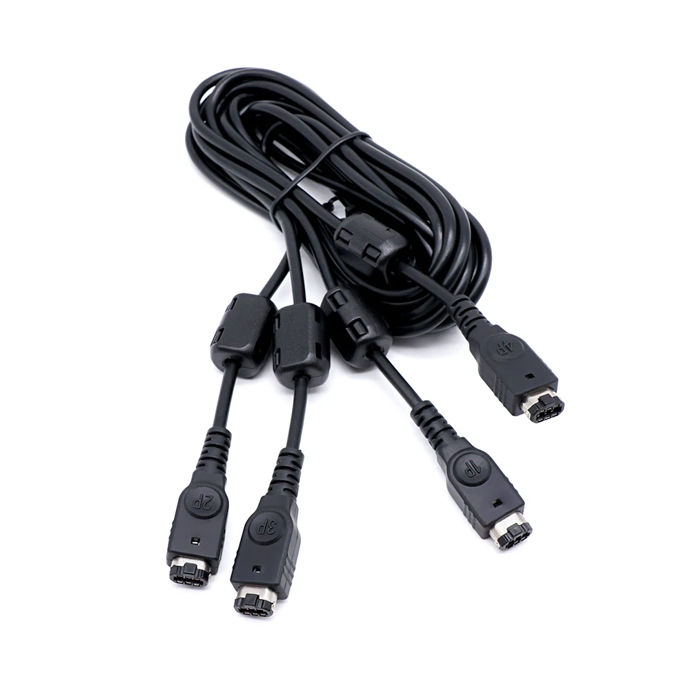 4 Player Link Cable for Nintendo Gameboy Advanced SP for GBA SP 1.5m