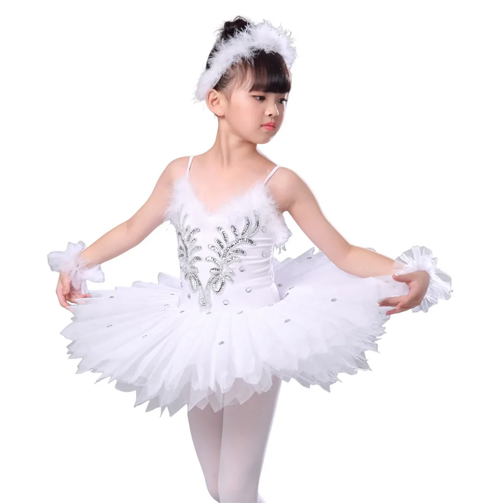 

Fashion Sequin Kids Ballet Dress Modern Puffy Performance Clothes Party Dress Dance Costumes Kids Girls