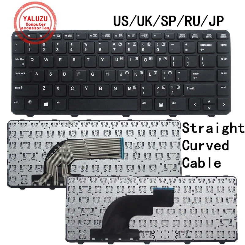 US/UK/SP/RU/JP Angielska NOWA Klawiatura Laptopa Do HP ProBook 640 G1 645 G1 440 G1 440 G2 430 G2 445 G1 445 G2