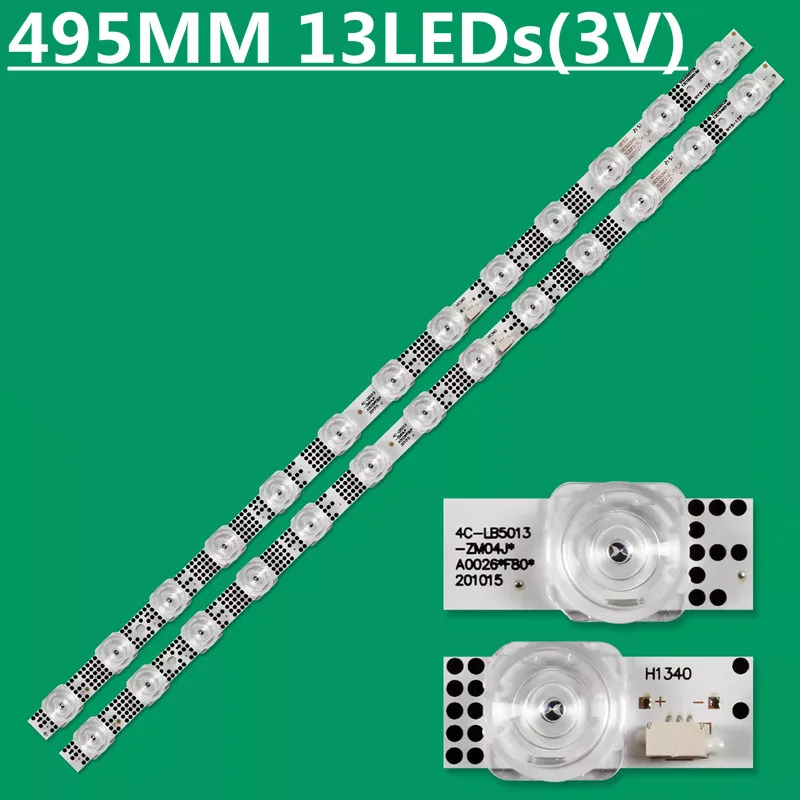 

50PCS LED Backlight Strip For 50L8 50F8 50F9 50G60 50G61 50G63 50A30 4C-LB5013-ZM04J GIC50LB45-3030F2.1D-V1 50S315C LVU500NDEL