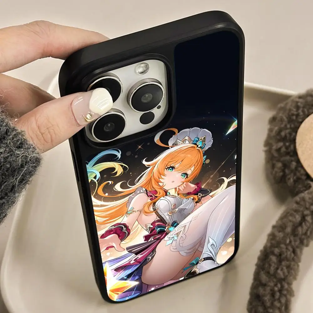 

Game GI Escoffier Phone Case for iPhone 17 16 15 14 13 12 11 Air Pro Max Plus Matte Surface Cover