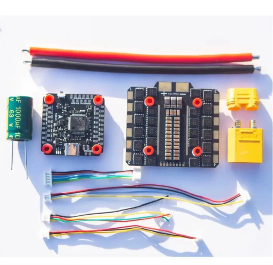 

F405 F405HD / F7 F722 Flight Controller / F4 V3S Plus FC + 60A 4in1 BLheli_S ESC Stacks 30.5*30.5mm For RC FPV Racer Drone