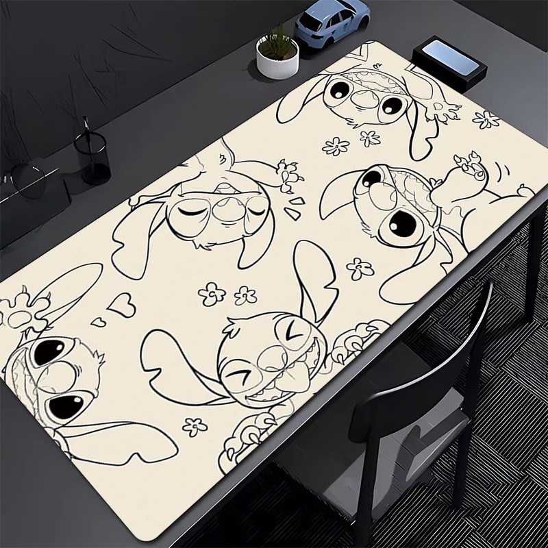 Mouse pad profissional esports jogadores de jogo grande velocidade bloqueio borda de borracha jogo estendido tapete de mesa s-points mousepad teclado