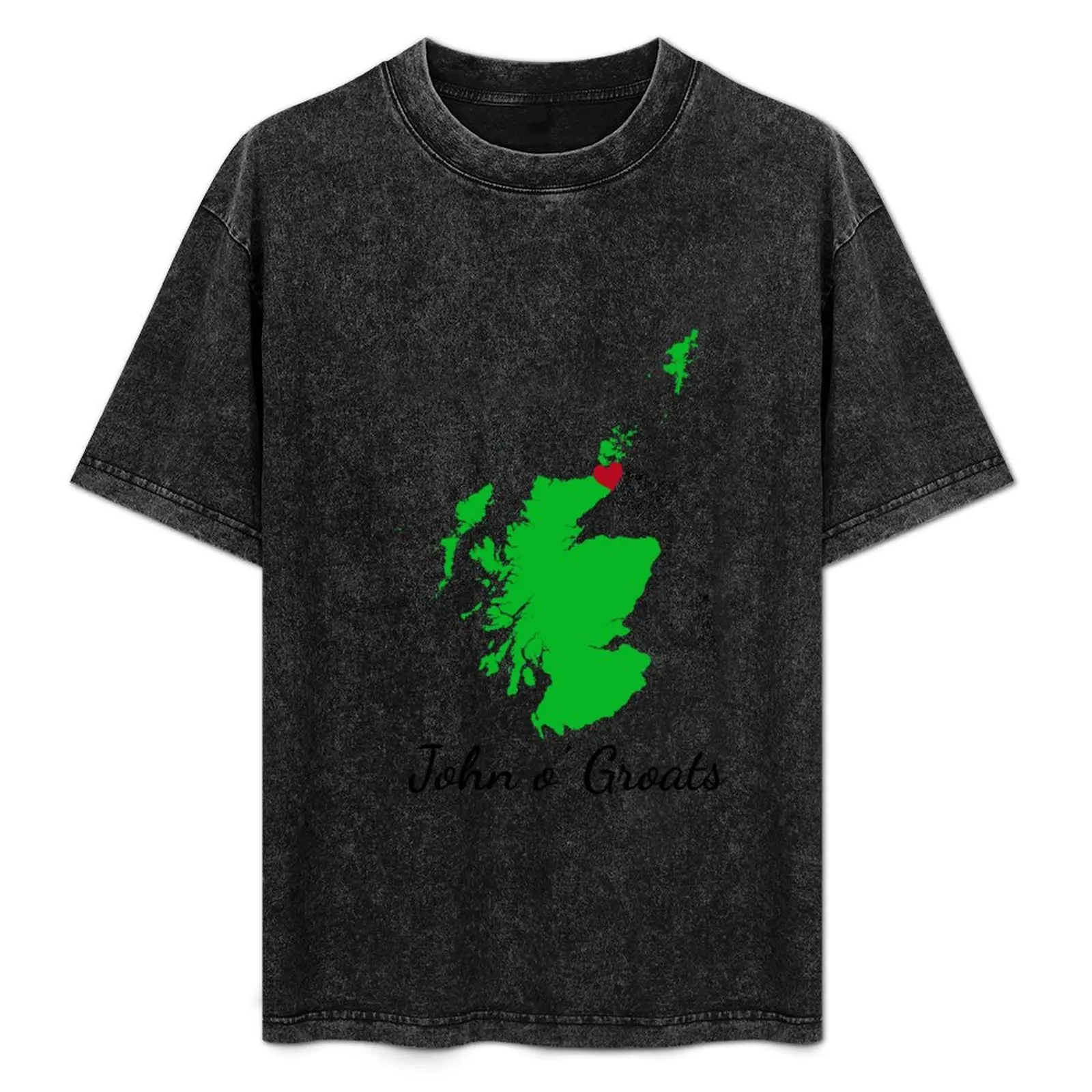 

John o' Groats T-Shirt Urban Style Casual Short Sleeve Top