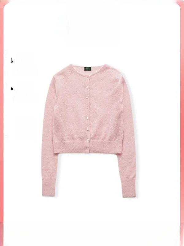 

Barnnet 2024, новый облегающий вязаный кардиган, пальто с верблюжьими волосами, женская модная верхняя одежда, корейская одежда для поездок на работу, длинный свеч S...