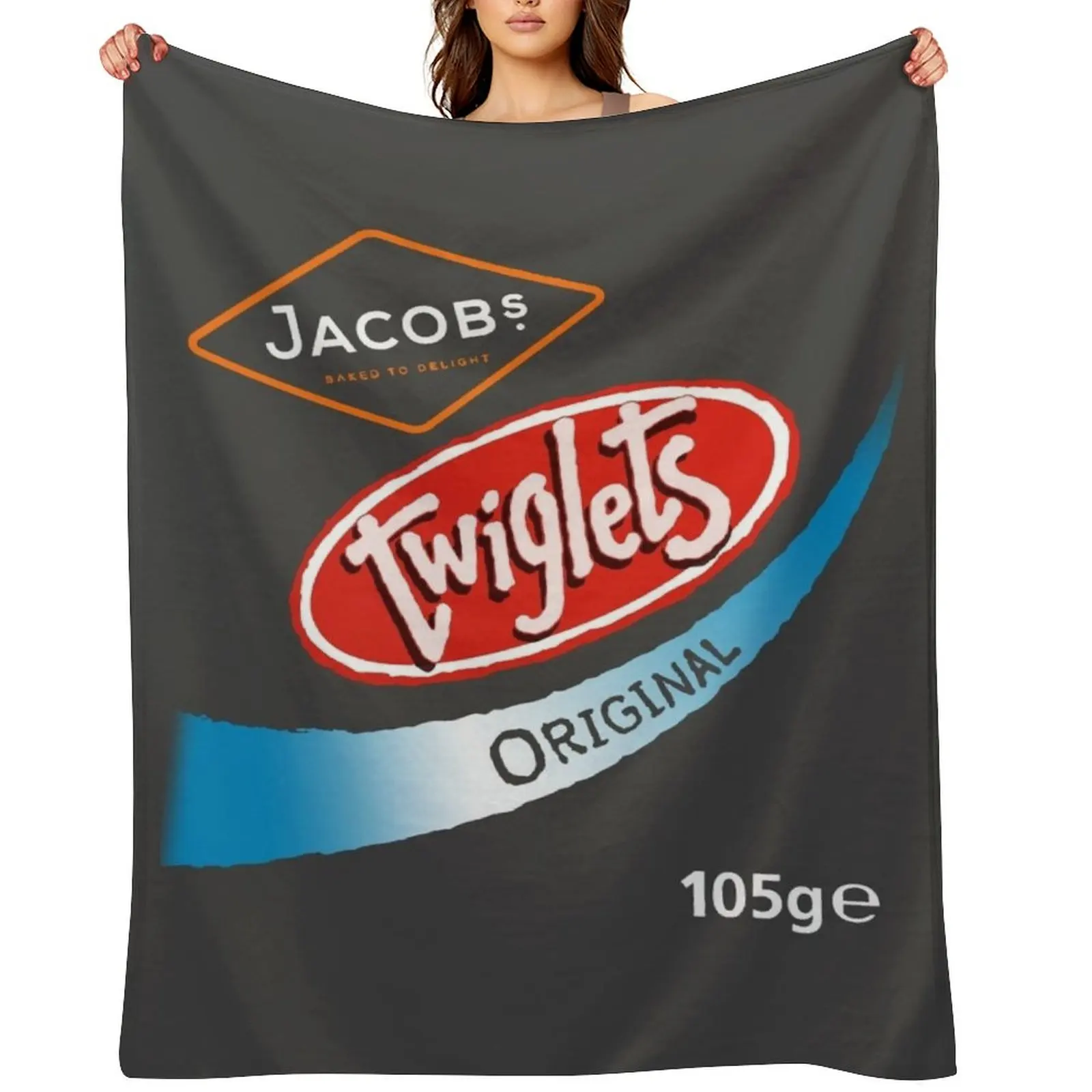 

Twiglits Original Flavour Crisps design Throw Blanket Giant Sofa For Sofa Thin Luxury St Plaid Blankets
