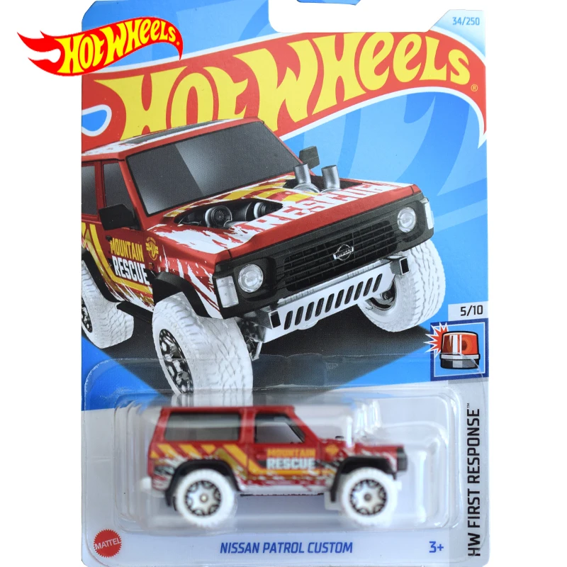 Original Hot Wheels 1/64 Nissan Patrol Custom Kids Toys Diecast Alloy Model Carro Children  Gift