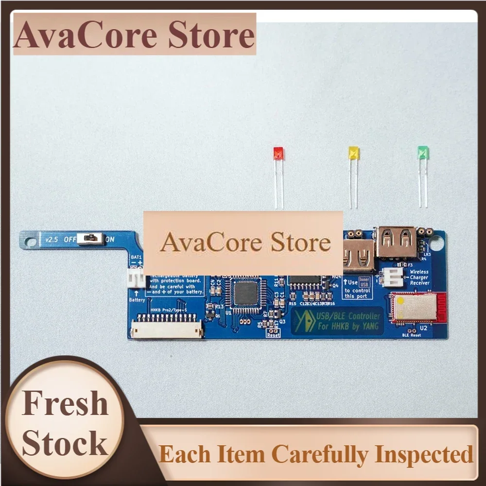 AvaCoreNvarcher Static Capacitance Conversion Wireless Bluetooth BLE BT Dual-mode Main Control Non Keyboard, Suitable For Pro2 S