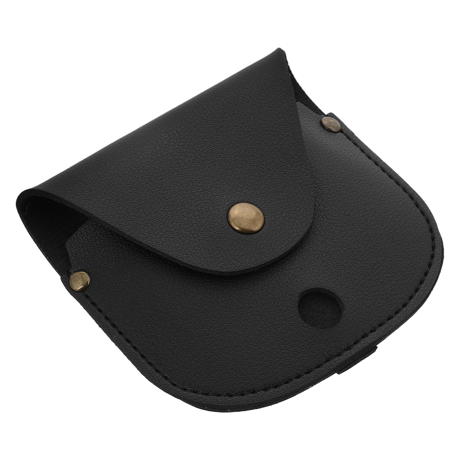 

Vintage Pocket Storage Bag For Men Doctor Chain Portable Pouch Scratch Resistant Soft Pu Durable Travel Case Fine
