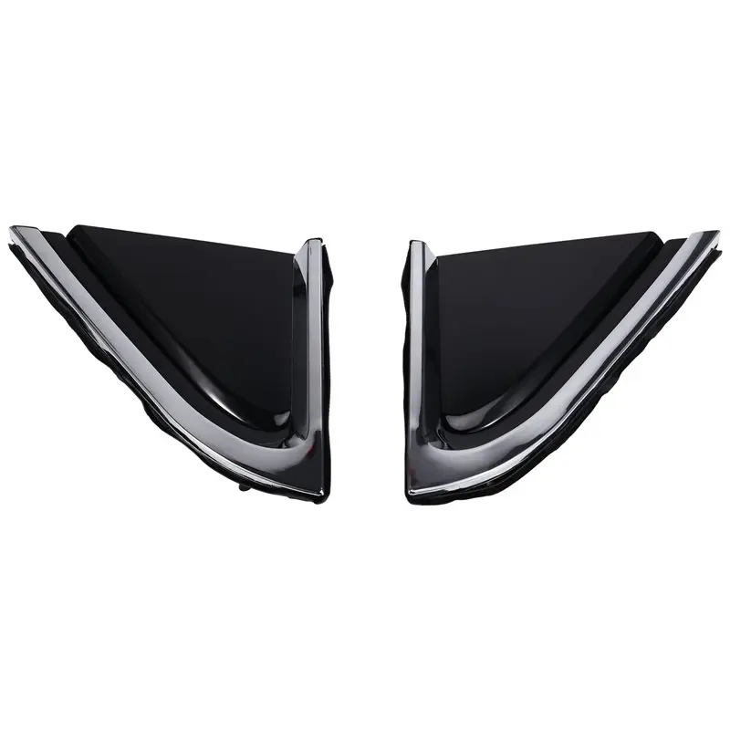 

N26R-For Ford Edge 2015-2022 1 Pair Rearview Mirror Triangular Panel Corner Window Panel FK7B-17075AE5UAW FK7B-17074AE5UAW