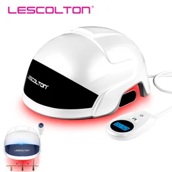 LESCOLTON Hair Growth Helmet LLLT Red Light Therapy Laser Hair Growth Caps Hair Growth Products Anti-off For Men Women