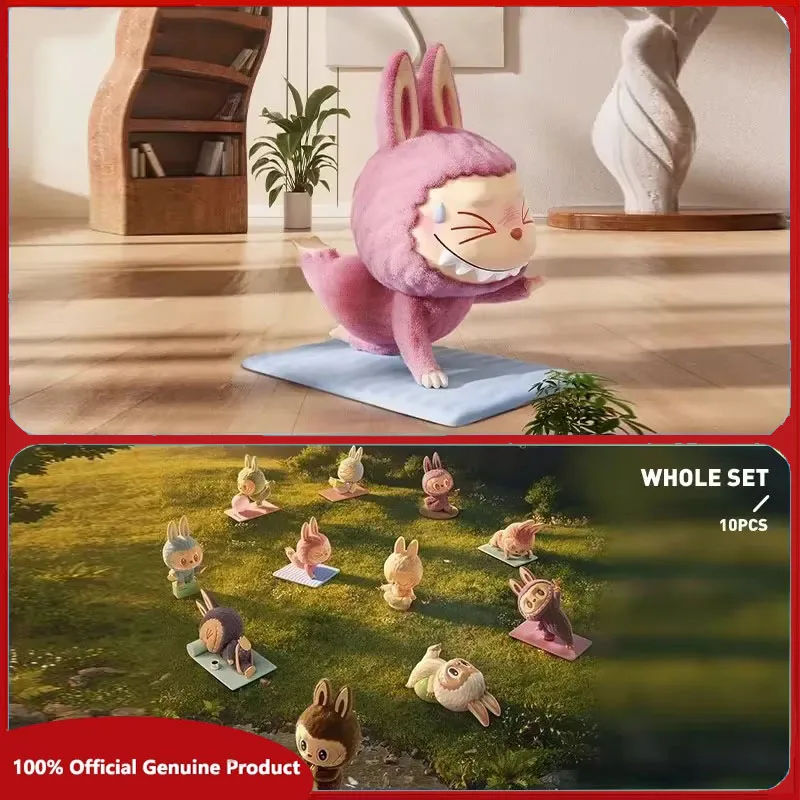 

THE MONSTERS Lazy Yoga Series Genuine Blind Box Toys Kawaii Anime Action Figure Caixa Caja Surprise Mystery Box Dolls Girls Gift
