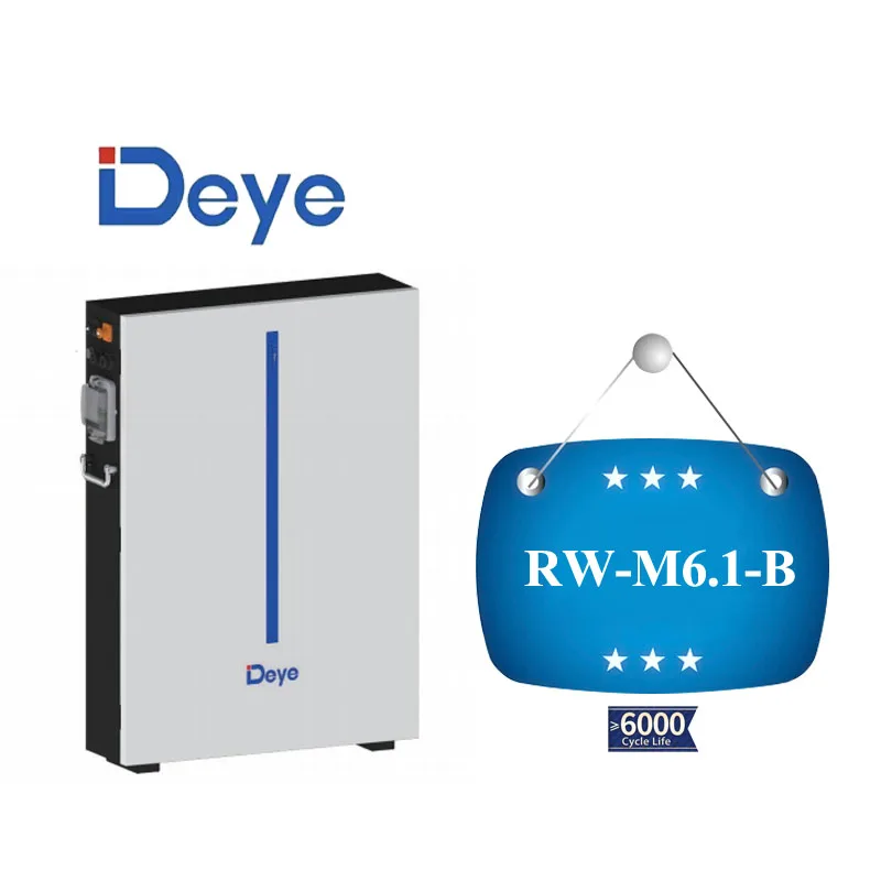 

Deye RW-M6.1-B LiFePO4 литиевые батареи, Высококачественная солнечная система хранения 51,2 в, низковольтная солнечная батарея