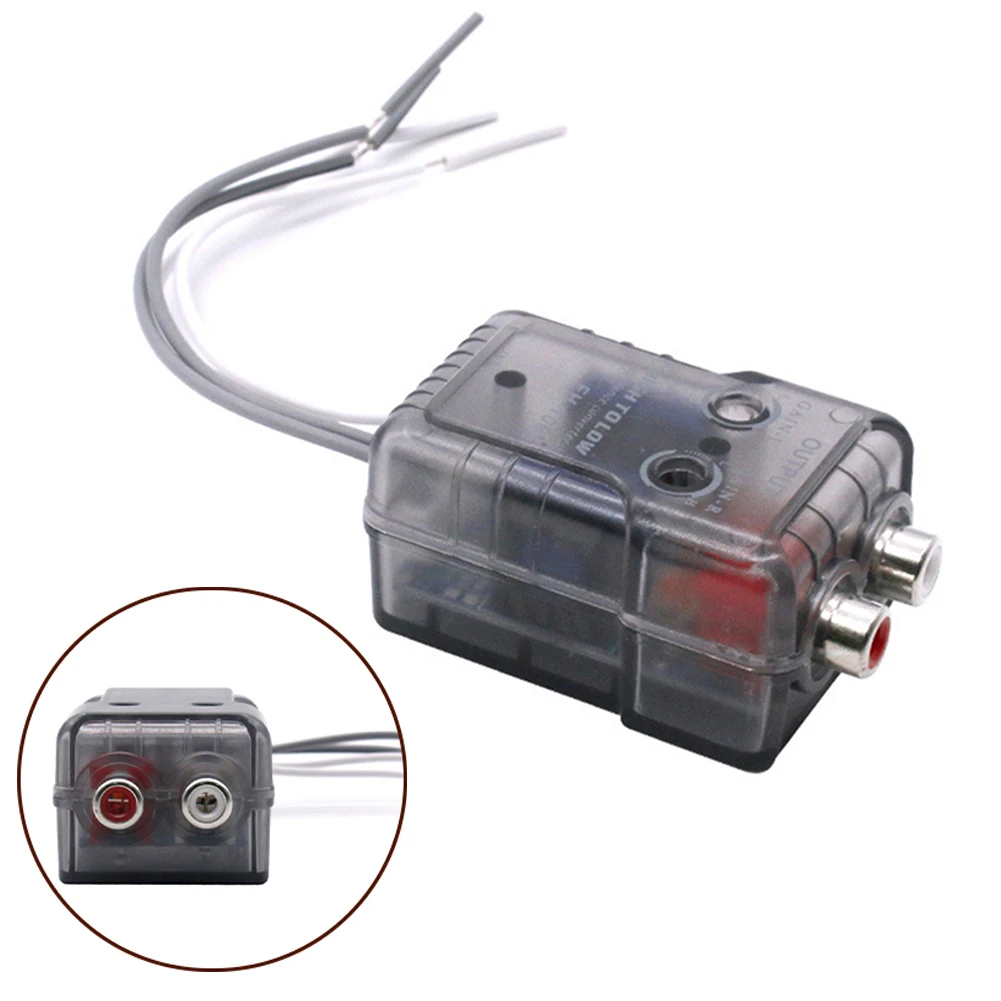 Car Audio Converter Sound Transformer Hosts Without Low Frequency Package Content: 1*audio Converter Package Content